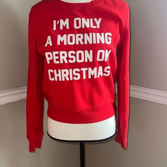 Chemistry Christmas Morning Sweatshirt - Picture 1 of 5